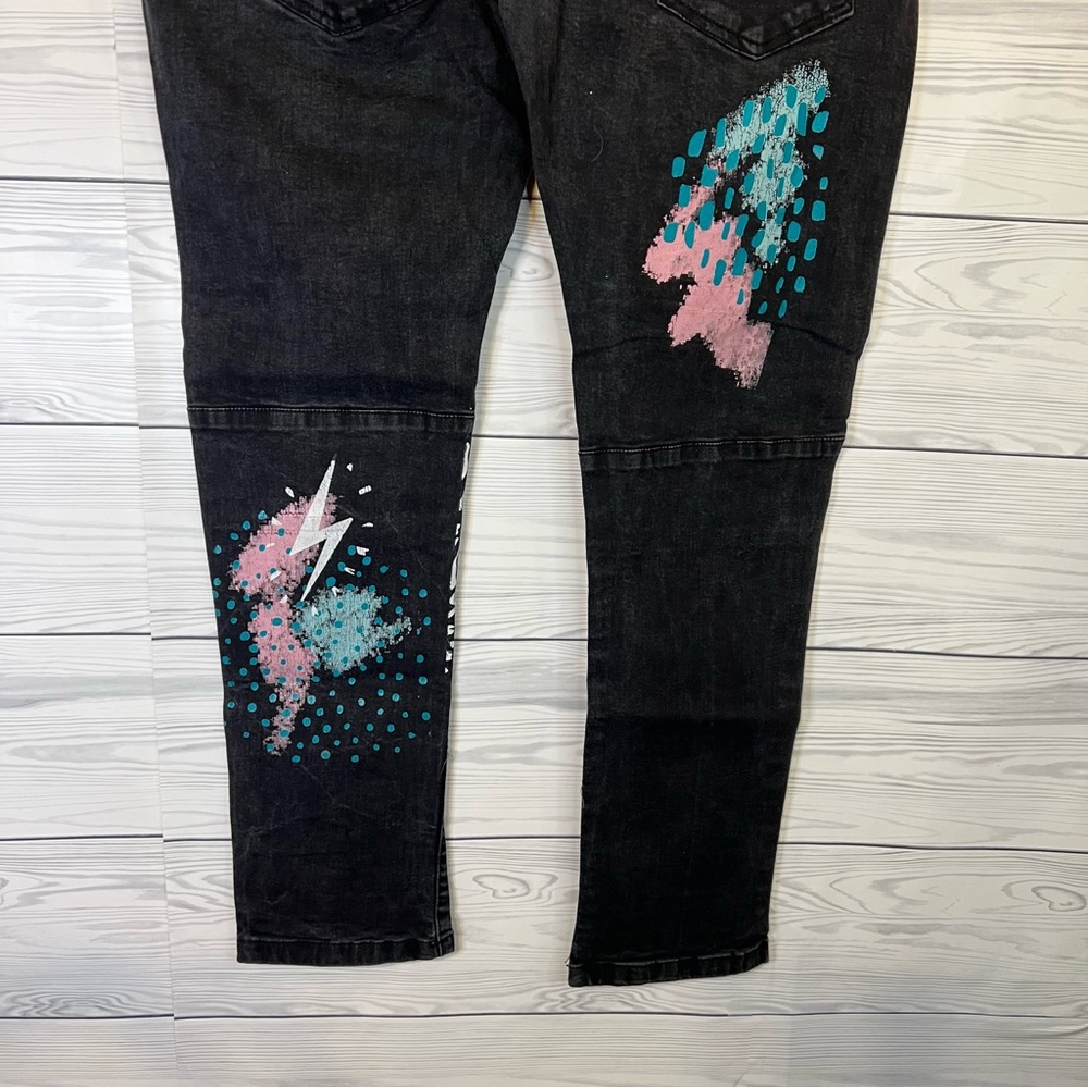 Black Pike Jeans   Size 40x32 - Picture 6 of 7